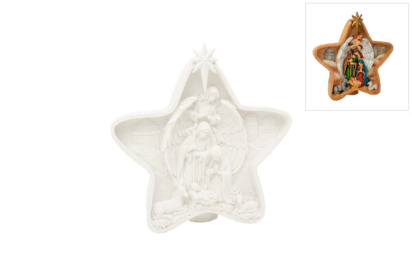 Presepio em Forma de Estrela