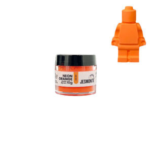 Jesmonite Pigmento Em Pó Neon 10 Grs Laranja