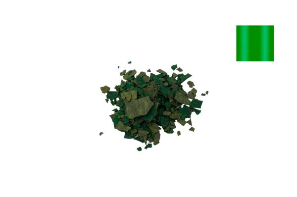 Corante Em Flocos Verde