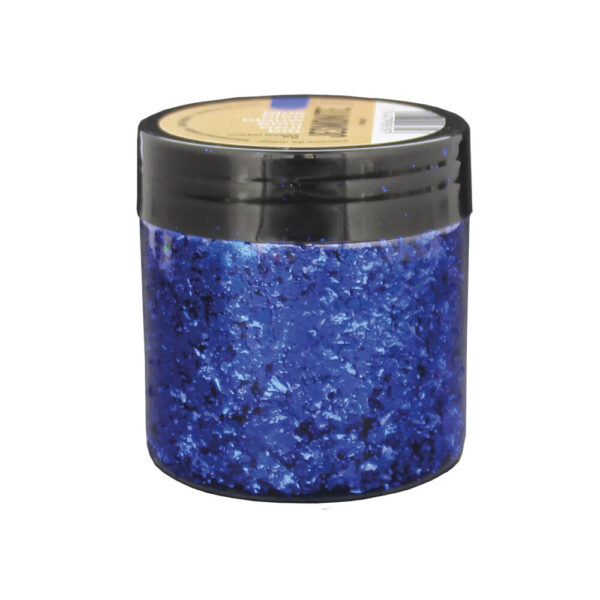 Jesmonite Flocos Metalicos 5grs Azul