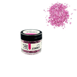 Jesmonite Glitter Chips 30grs Rosa