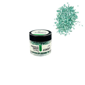 Jesmonite Glitter Chips 30grs Verde Esmeralda