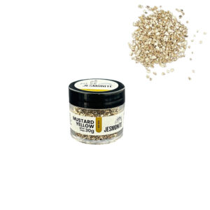 Jesmonite Glitter Chips 30GRS Amarello Mostarda