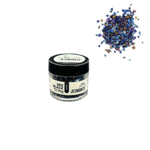 Jesmonite Glitter Chips 30Grs Mix Preto