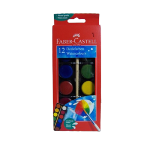 Aquarelas 12 Cores Faber Castell