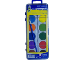 Aquarelas 12 Cores