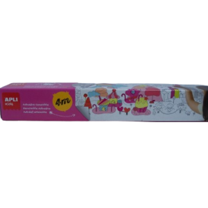 Rolo de papel adesivo para colorir