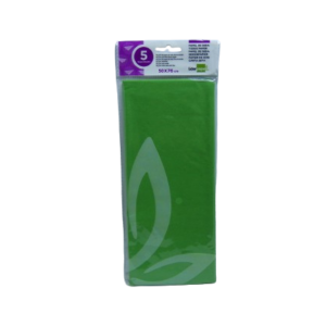 Papel de Seda Verde Escuro
