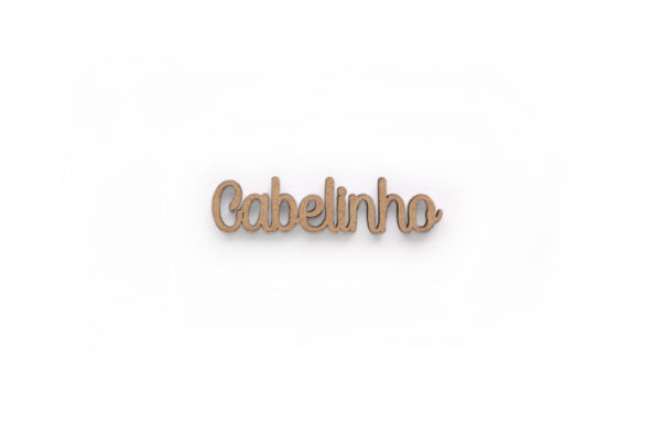 Set 12 Palavras Cabelinho