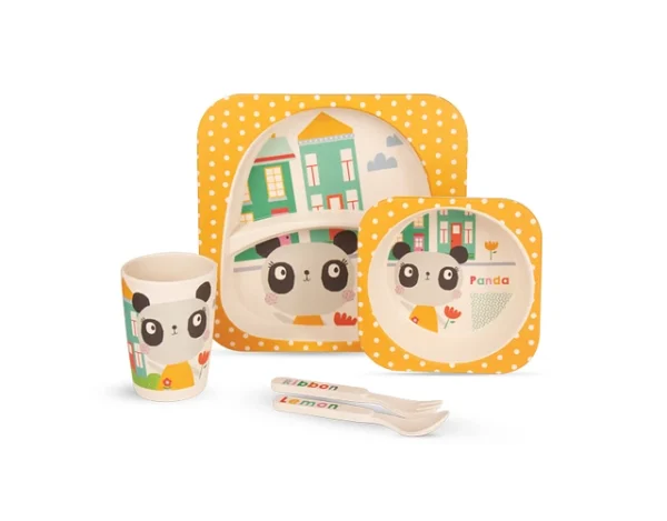 Panda | Conjunto de jantar infantil