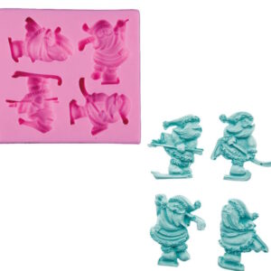 Molde de Silicone Papai Noel