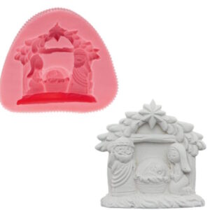 Molde de Silicone Para Presépio