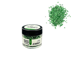 Jesmonite Glitter Chips 30GRS Verde Relva