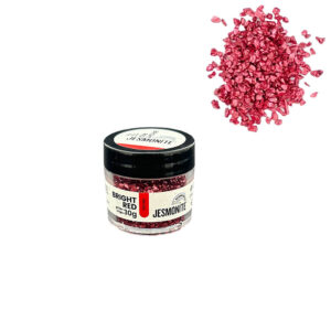 Jesmonite Glitter Chips 30GRS Vermelho