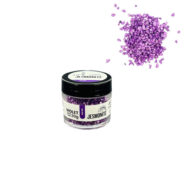 Jesmonite Glitter Chips 30GRS Violeta