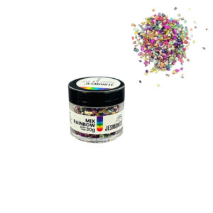 Jesmonite Glitter Chips 30GRS Mix Arco Iris
