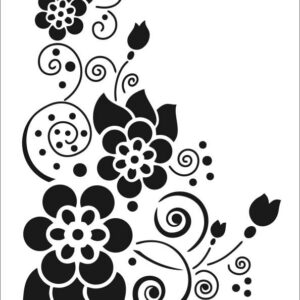 Stencil 20X30CM 022 Flores
