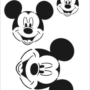 Stencil 20x30cm 043 Ratinho