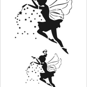 Stencil 20X30CM 071 Fadas