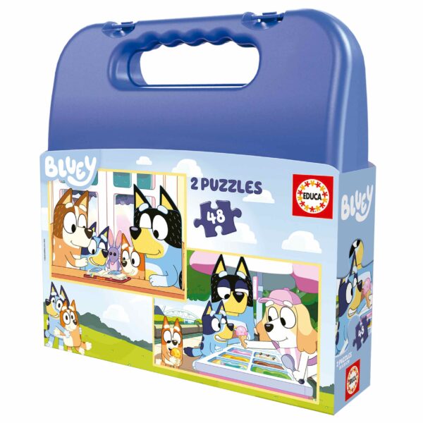 Maleta 2×48 Bluey