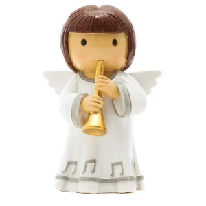 Anjo Abril com Trompete Little Drops of Water