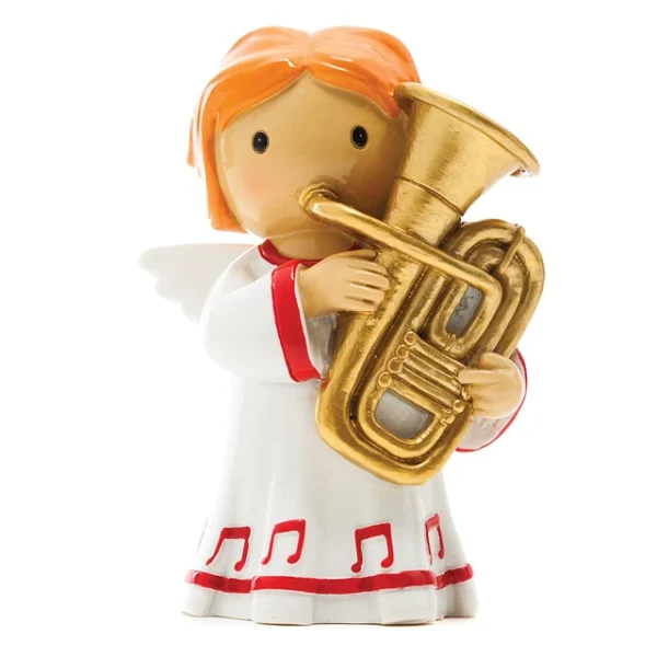 Anjo Julho com tuba Little Drops of Water