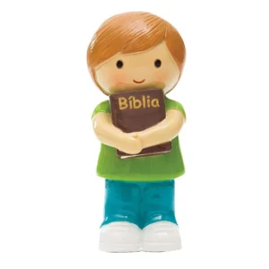 Menino com Bíblia, t-shirt verde Little Drops of Water