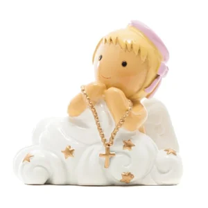 Anjo da Guarda c/nuvens, menina Little Drops of Water
