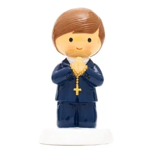 Menino Comunhão, de joelhos Little Drops of Water
