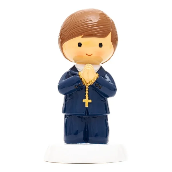 Menino Comunhão, de joelhos Little Drops of Water