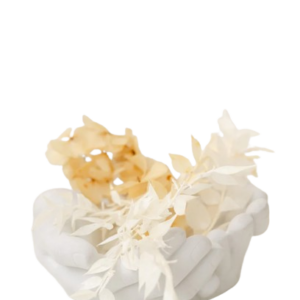 Mãos com Flores