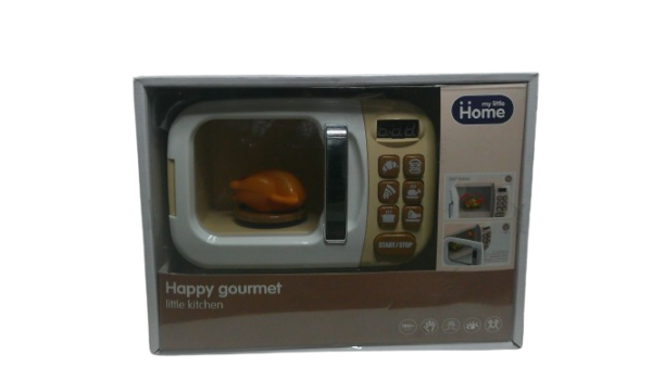 Happy gourmet micro-ondas de brinquedo