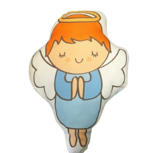 Anjo de Pelucia Ruivo