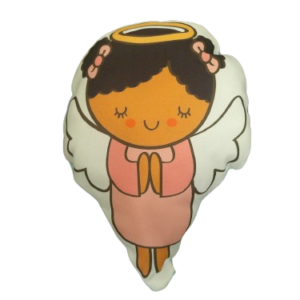 Anjo de pelúcia menina