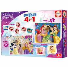 Disney Princess Super Pack 4 em 1