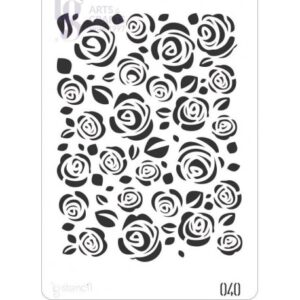Stencil 20x30cm 040 Flores