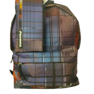 Mochila com estojo preto